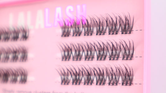 VALUE CLUSTER LASHES - BEAU (HIGH QUALITY CLUSTER LASHES FOR DIY LASHES, NATURAL CLUSTER LASHES)