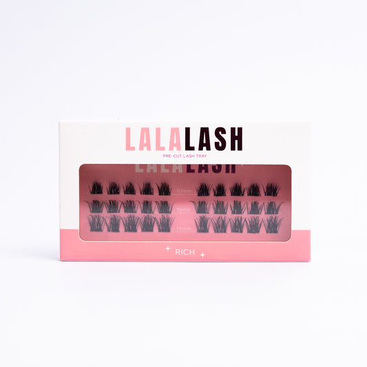 Pre-cut Lash Tray - Rich